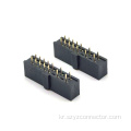2.54mm 암 헤더 이중 행 스트레이트 22P